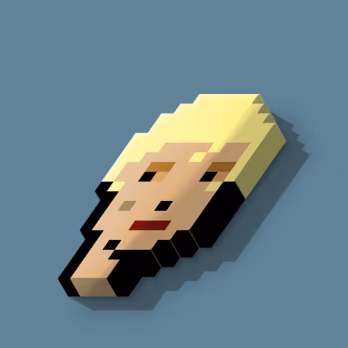 CryptoPunk 3D #8419