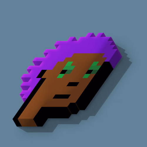CryptoPunk 3D #8705