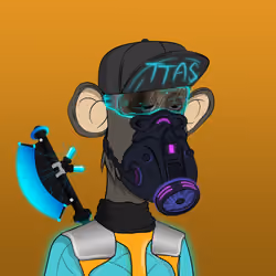 Time Travel Ape Society #7612