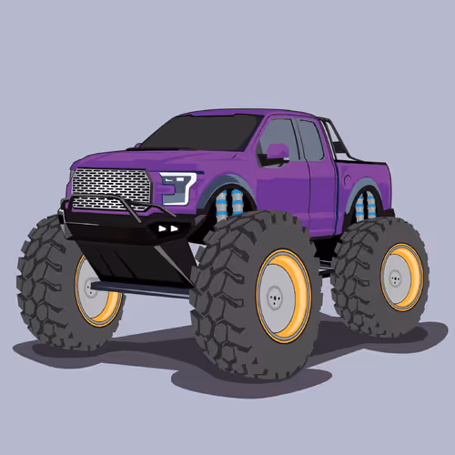 MonsterTrucks NFT #107