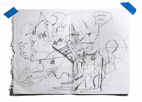 im flying, but no one can see me