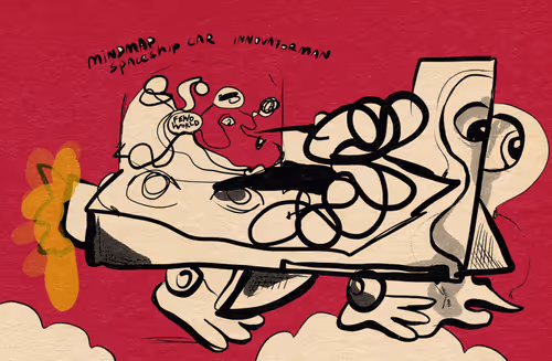 mindmap spaceship car