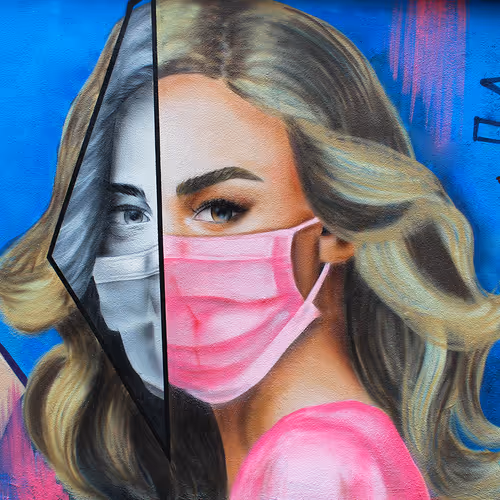 Miesgraffitiwall
