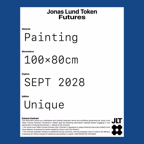 Jonas Lund Token Futures