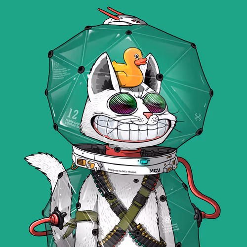 Mars Cat in Spacesuit #298