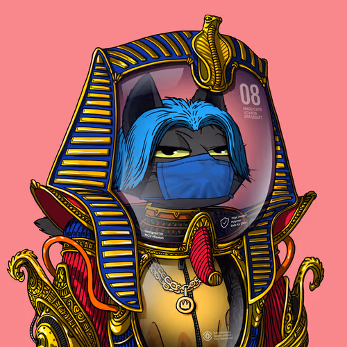 Mars Cat in Spacesuit #1625