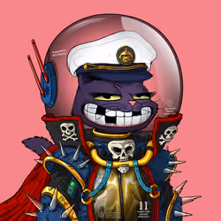 Mars Cat in Spacesuit #739