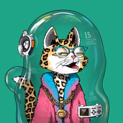 Mars Cat in Spacesuit #604