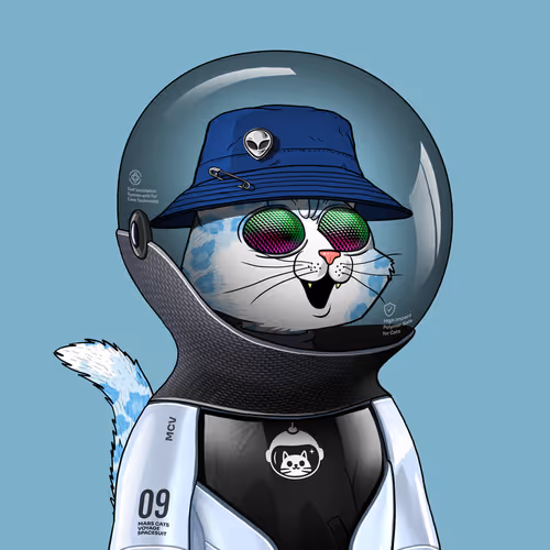 Mars Cat in Spacesuit #1115