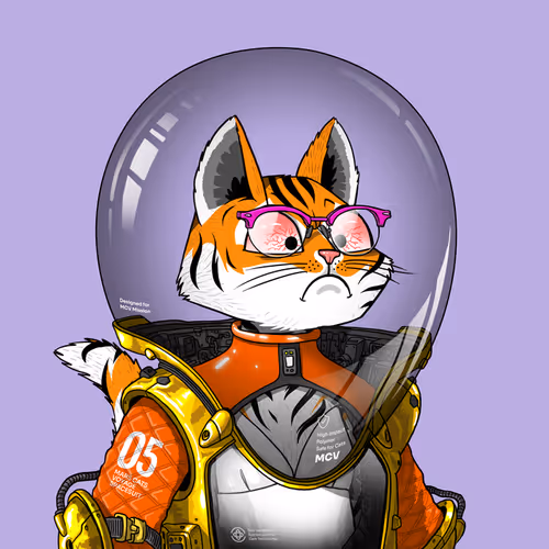 Mars Cat in Spacesuit #2012