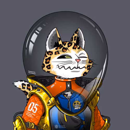 Mars Cat in Spacesuit #692