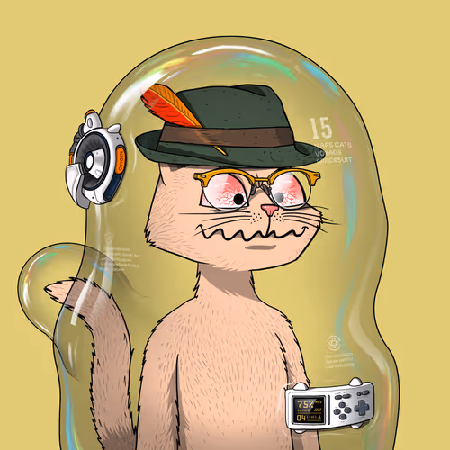 Mars Cat in Spacesuit #344
