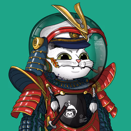 Mars Cat in Spacesuit #198