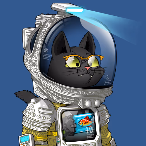 Mars Cat in Spacesuit #537