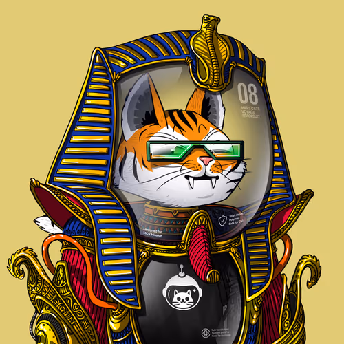 Mars Cat in Spacesuit #1313