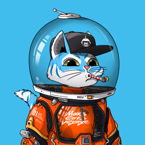Mars Cat in Spacesuit #1178