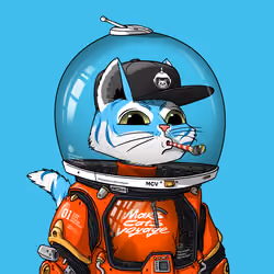 Mars Cat in Spacesuit #1178