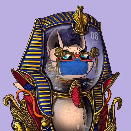 Mars Cat in Spacesuit #442
