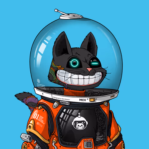Mars Cat in Spacesuit #1262