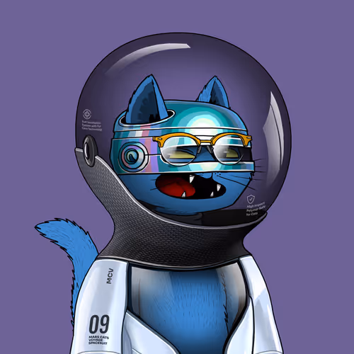 Mars Cat in Spacesuit #968