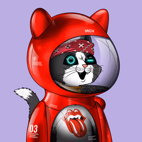 Mars Cat in Spacesuit #1948