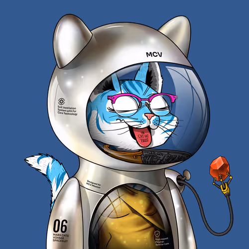 Mars Cat in Spacesuit #1935