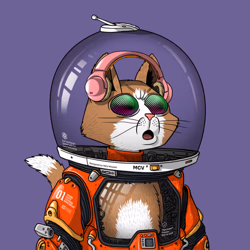 Mars Cat in Spacesuit #448