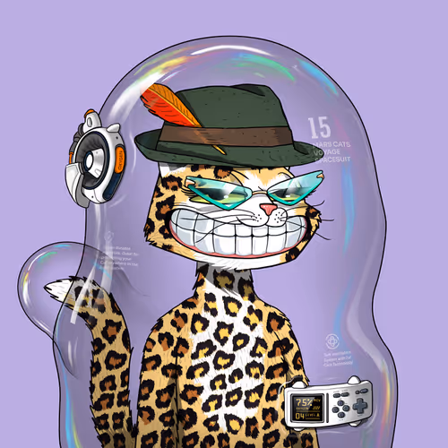 Mars Cat in Spacesuit #1531