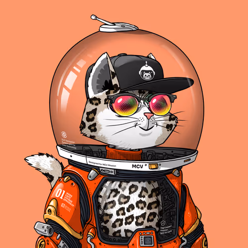 Mars Cat in Spacesuit #1042