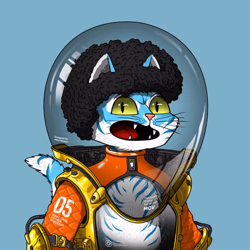 Mars Cat in Spacesuit #463