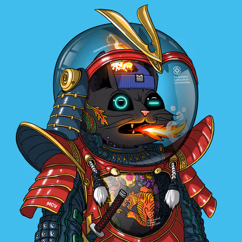 Mars Cat in Spacesuit #1322