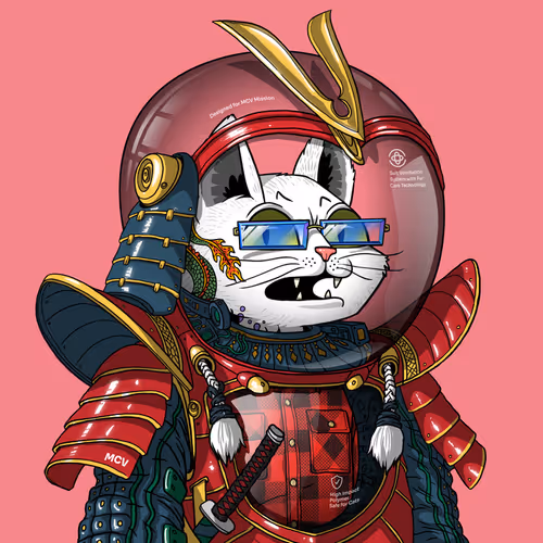 Mars Cat in Spacesuit #1386