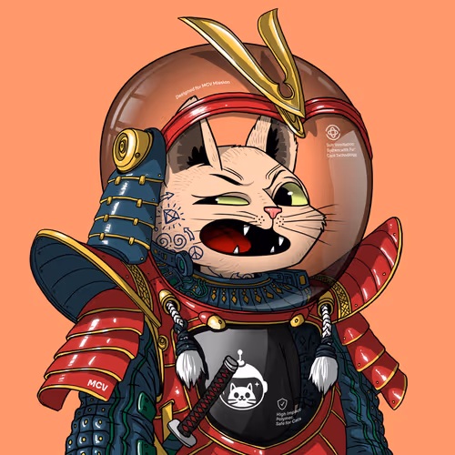 Mars Cat in Spacesuit #325