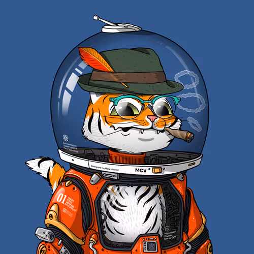 Mars Cat in Spacesuit #738