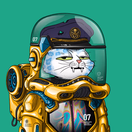 Mars Cat in Spacesuit #80