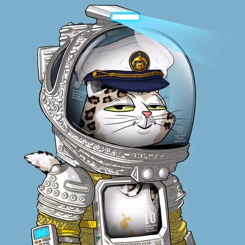 Mars Cat in Spacesuit #1706