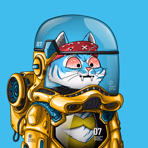 Mars Cat in Spacesuit #55