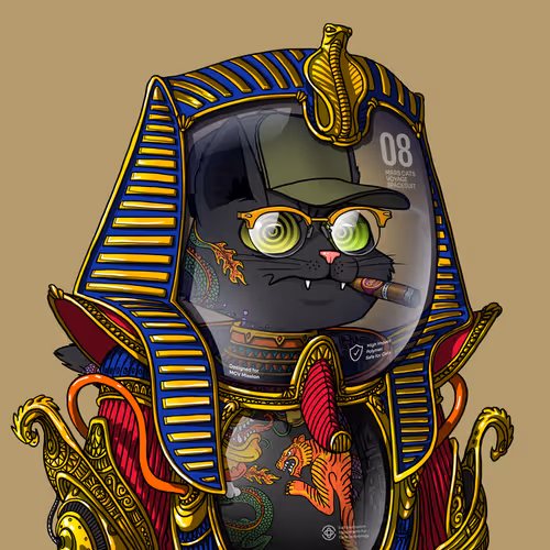 Mars Cat in Spacesuit #1338