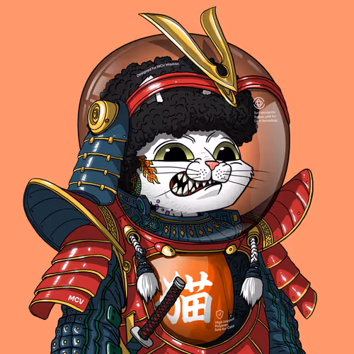 Mars Cat in Spacesuit #8