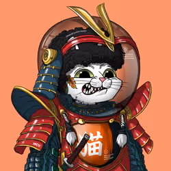 Mars Cat in Spacesuit #8