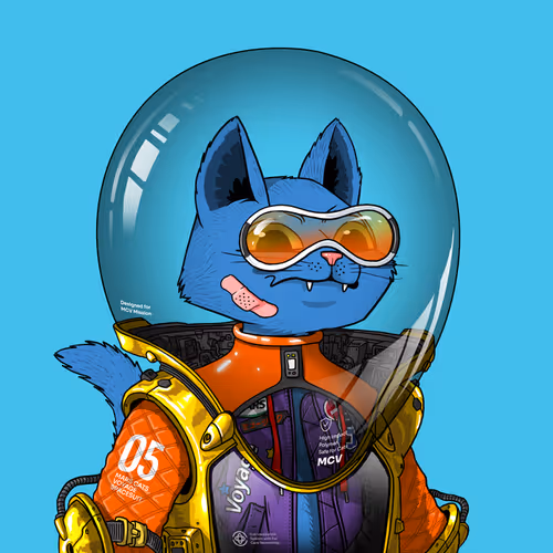 Mars Cat in Spacesuit #375