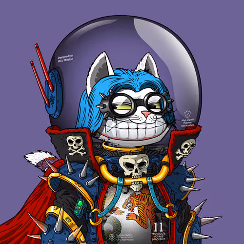 Mars Cat in Spacesuit #802