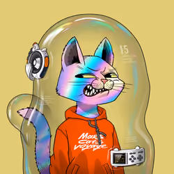 Mars Cat in Spacesuit #370