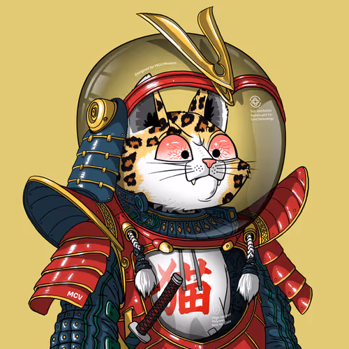 Mars Cat in Spacesuit #1298