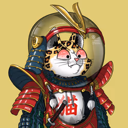 Mars Cat in Spacesuit #1298