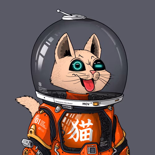 Mars Cat in Spacesuit #274