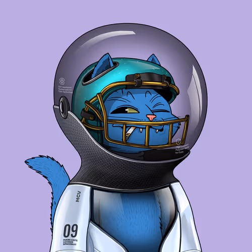 Mars Cat in Spacesuit #1176