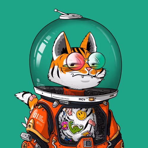 Mars Cat in Spacesuit #37