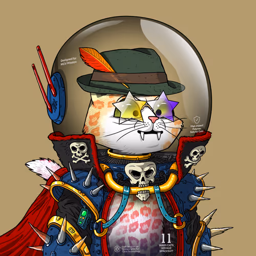 Mars Cat in Spacesuit #688
