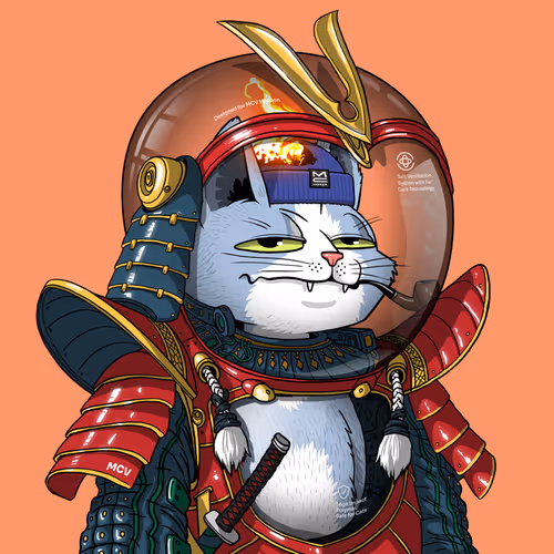 Mars Cat in Spacesuit #2043